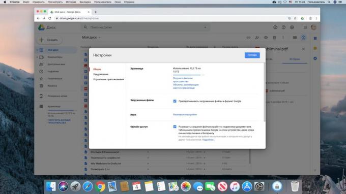 dokumen Convert ke «Google Drive"