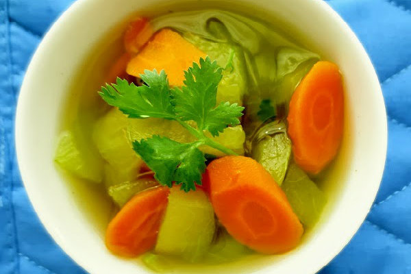 sup kulit semangka