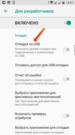 Bagaimana mengelola smartphone Anda. USB debugging