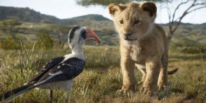 "The Lion King": a Simba kecil dan Zazu