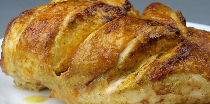 Ayam dalam oven: 