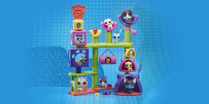 Rumah untuk anak kucing Littlest Pet Shop