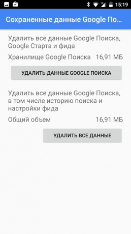 Data menghapus pixel XL Google app