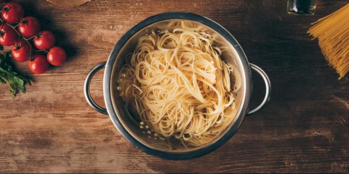 Berapa banyak untuk memasak spaghetti