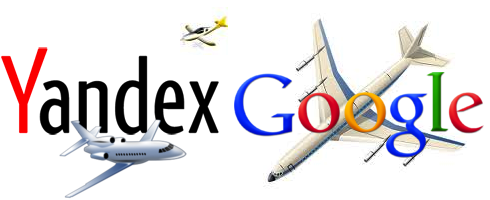 Bagaimana cara menggunakan Google atau Yandex menemukan penerbangan yang diinginkan