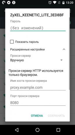 Bagaimana mengkonfigurasi proxy Android