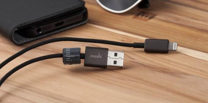 Dimana untuk membeli kabel yang baik untuk iPhone: Moshi Kabel