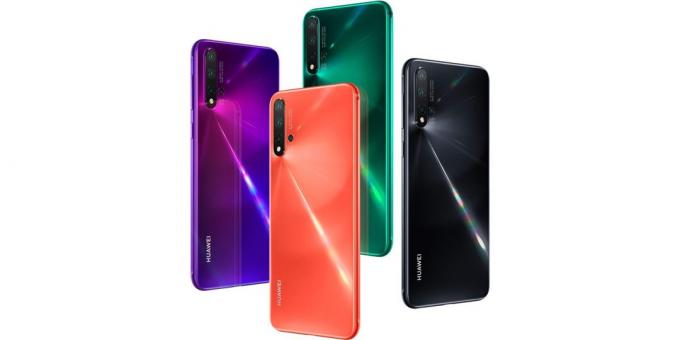 warna Huawei Nova 5 dan 5 Pro