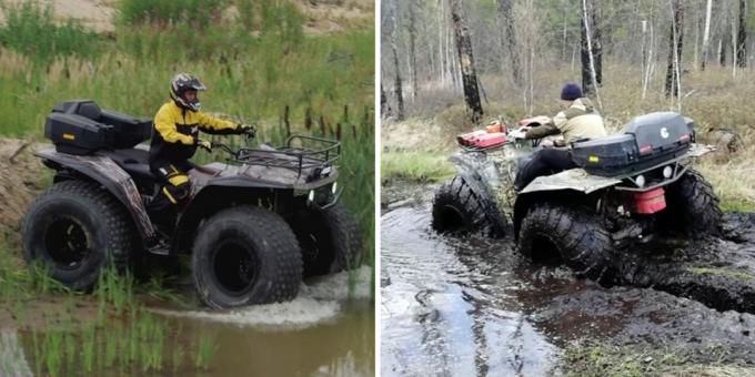 Penyewaan ATV amfibi