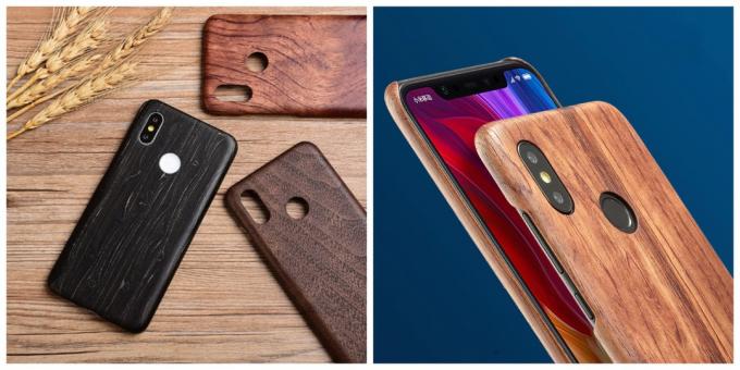 Kasus kayu untuk smartphone