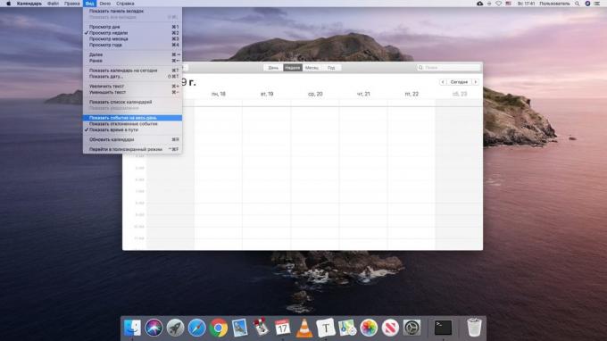 10 chip berguna tertanam "Kalender» MacOS