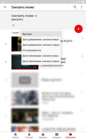 Fitur YouTube yang Berguna untuk Android: Urutkan Video dalam Daftar Tonton Nanti