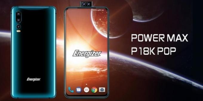 Smartphone baru Energizer: Daya Max P18K Pop