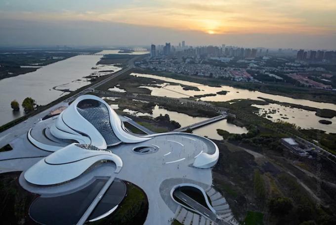 arsitektur Cina: Opera House di Harbin