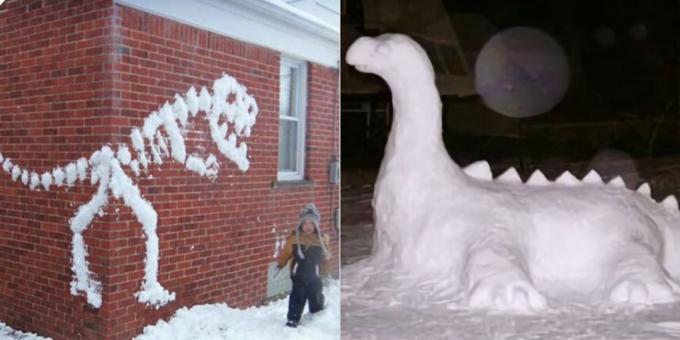 Dinosaurus dari salju