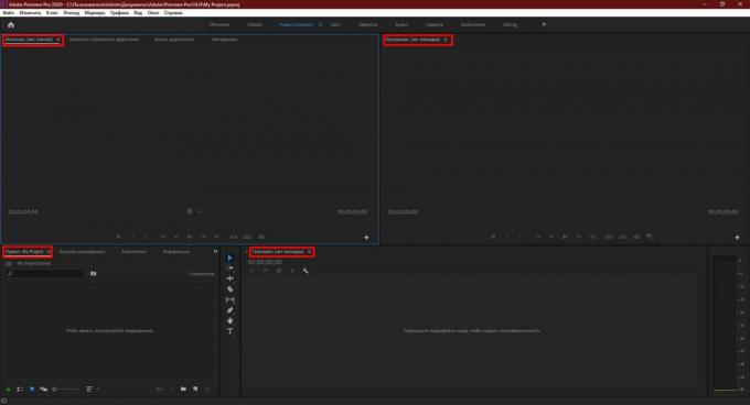 Adobe Premiere Pro: Klik Edit