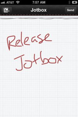 Jotbox - menempatkan Anda dalam catatan mendesak e-mail