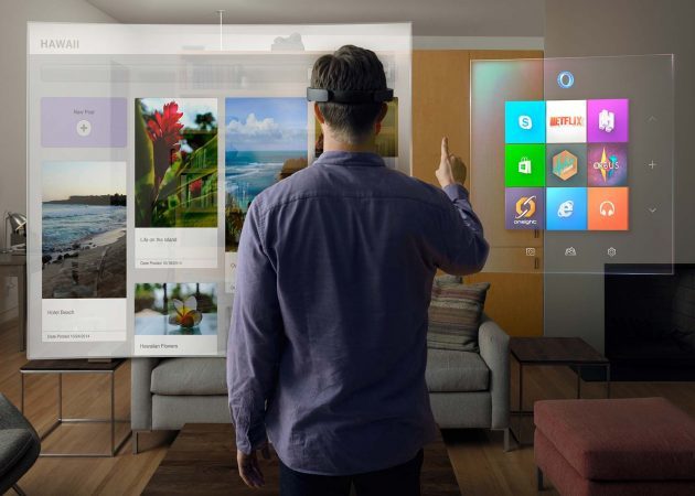VR-gadget: Microsoft HoloLens