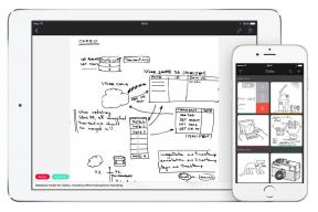 Carbo untuk iOS diterjemahkan sketsa dan catatan tulisan tangan ke dalam format digital