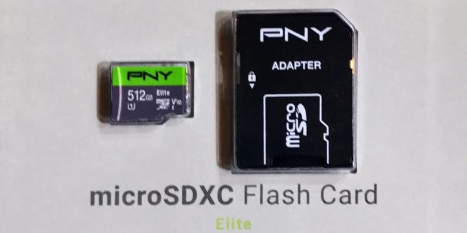 MicroSD PNY 512 GB