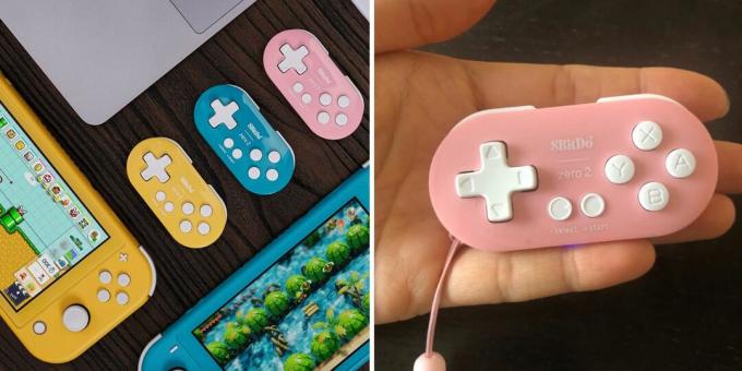 Gamepad yang nyaman: 8BitDo Zero 2