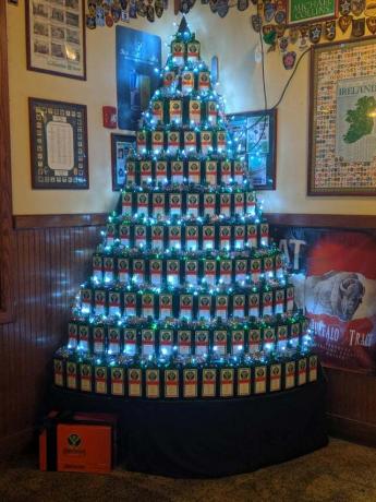 Pohon Natal dari botol