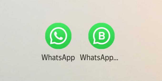 bagaimana membuat WhatsApp: nomor Dua pada satu telepon