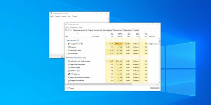 Windows Notepad sangat ringan dan cepat