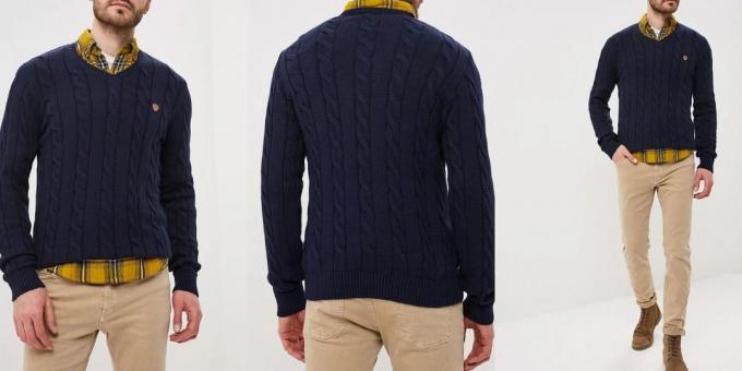 Pakaian untuk musim gugur: pullover Giorgio Di Mare