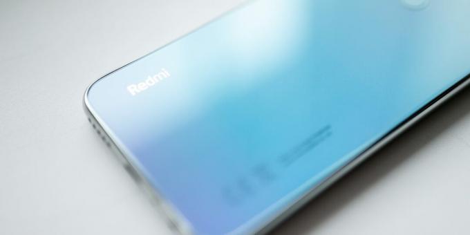 Redmi Note 8T: desain