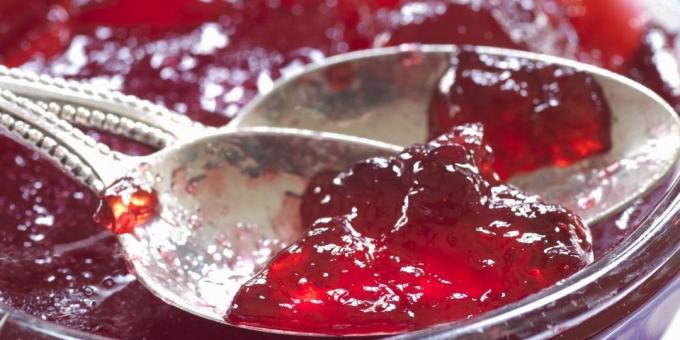 Red Currant jelly tanpa memasak