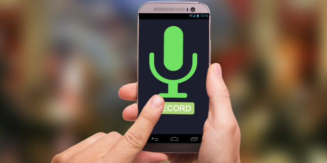 P Android: merekam percakapan