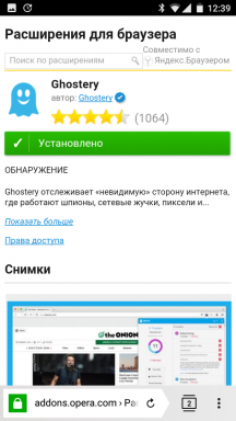 Bagaimana menginstal ekstensi di ponsel "Yandex. Browser "untuk Android