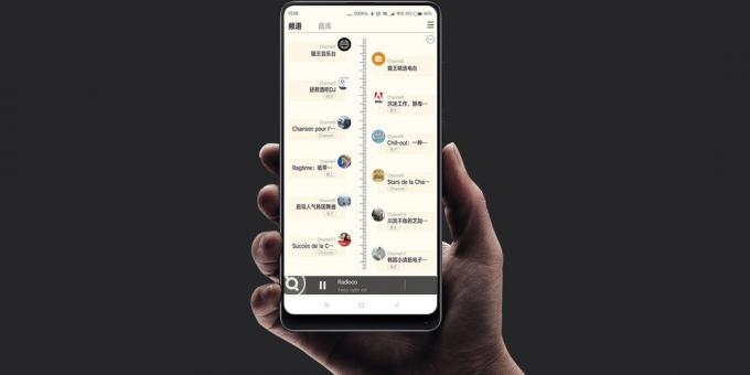 Xiaomi kolom: Daftar stasiun radio