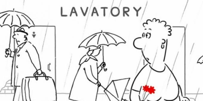 Kartun Rusia Terbaik: " Toilet Story - Love Story"