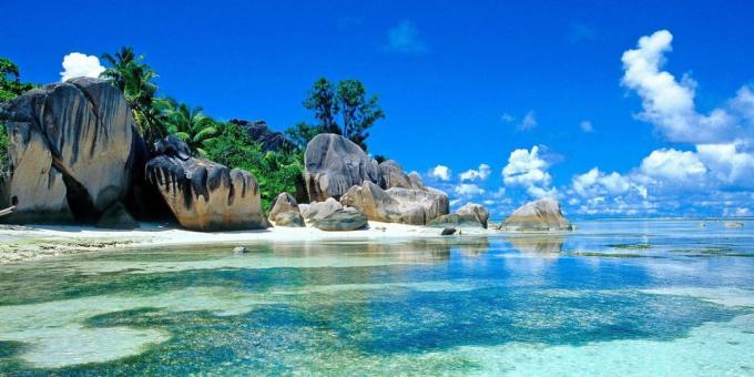 Mana harus pergi pada bulan Juli, Mahe, Seychelles