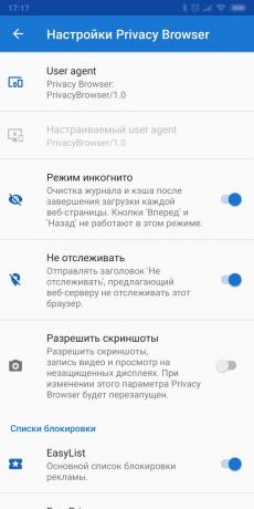 Browser pribadi untuk Android: Privasi Browser