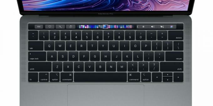 Touchbar di MacBook Pro 13 ″