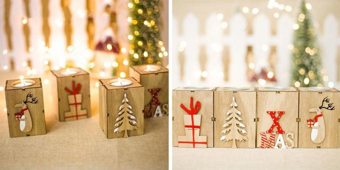 Dekorasi Natal dengan AliExpress: Candlesticks