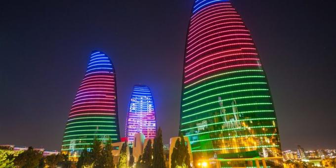 "Api Towers" di Azerbaijan