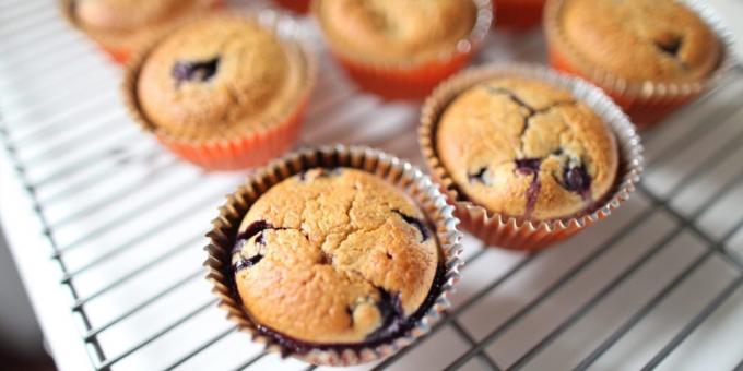 Muffin Blueberry: Resep