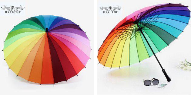 payung warna-warni