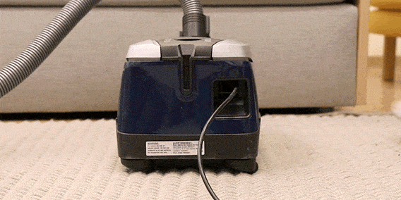Bagaimana memilih vacuum cleaner: Cord Rewinder