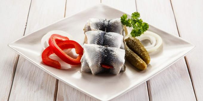 Rollmops ikan haring