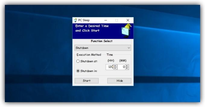 Cara mengatur shutdown komputer waktu windows dengan PC Sleep