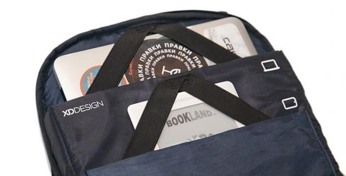 Backpack Bobby: kantong untuk elektronik
