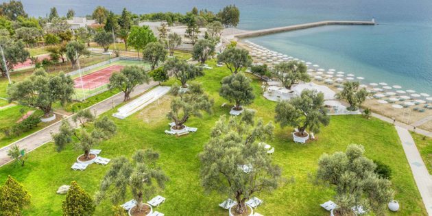 Hotel untuk keluarga dengan anak-anak: Bomo Palmariva Pantai 4 *, Evia, Yunani