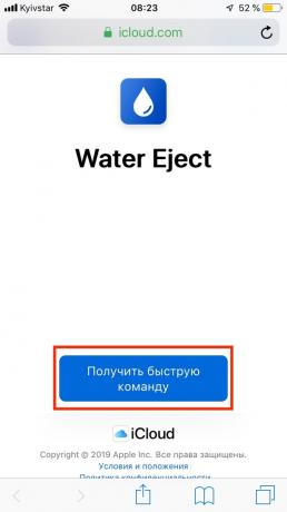 Jika air masuk ke dalam iPhone: Air Keluarkan command prompt