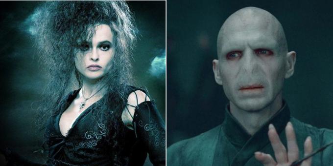 Bellatrix Lestrange dan Voldemort