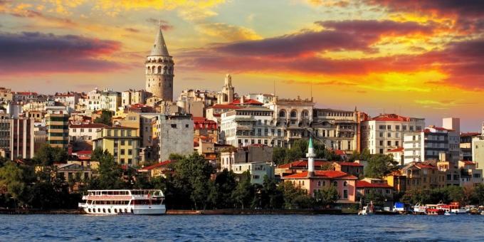 Mana harus pergi di Oktober di Istanbul, Turki